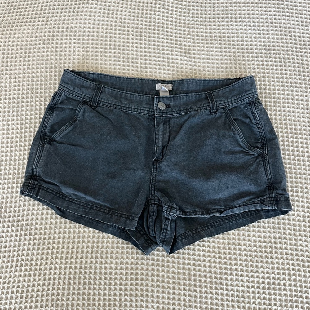 J Crew Linen Blend Shorts
